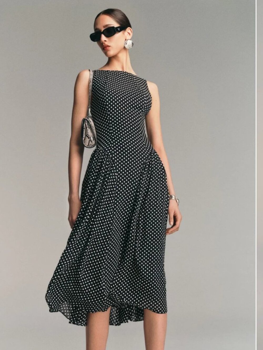 Reformation Anelis Dress Black - Size 0